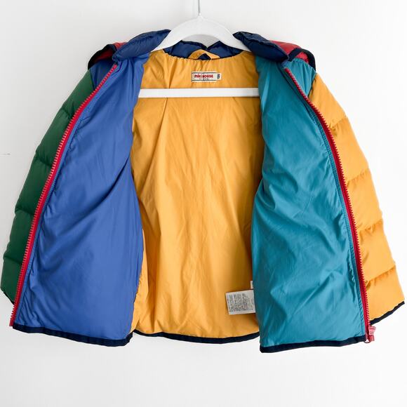 Miki House Boy's Colorblock Down Jacket in Size 120 CM / 5T $450 - Picture 3 of 6